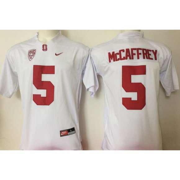 mccaffrey white jersey